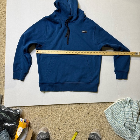 TLF Apparel blue vital mid weight hoodie size medium - Picture 4 of 6